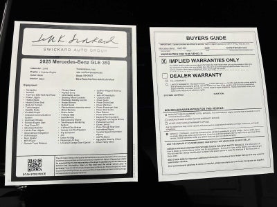 2025 Mercedes-Benz GLE GLE 350