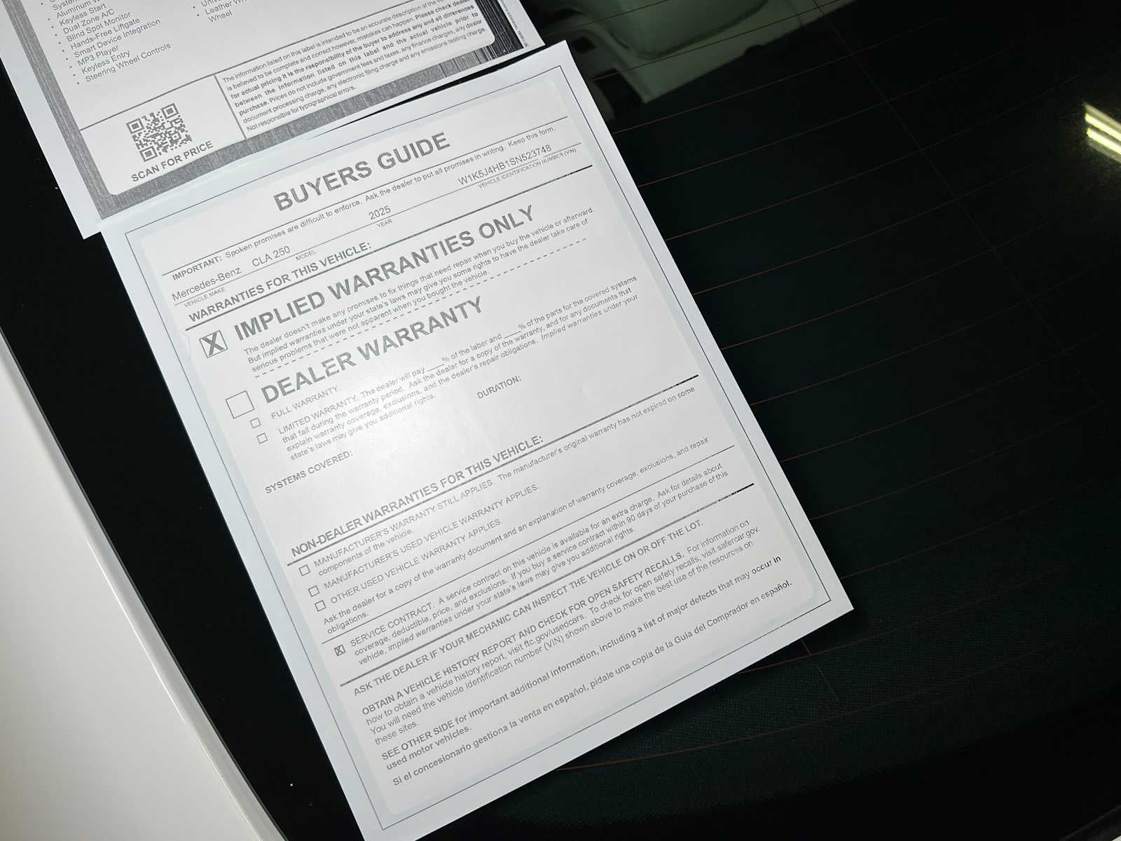 2025 Mercedes-Benz CLA CLA 250