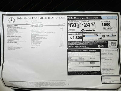 2026 Mercedes-Benz E-Class AMG® E 53 E