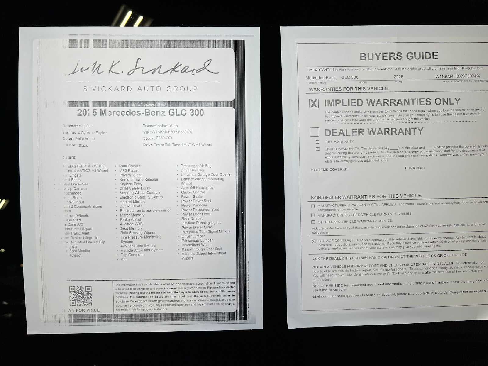 2025 Mercedes-Benz GLC GLC 300