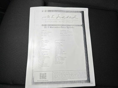 2025 Mercedes-Benz Sprinter 2500 Standard Roof I4 Diesel 144" RWD