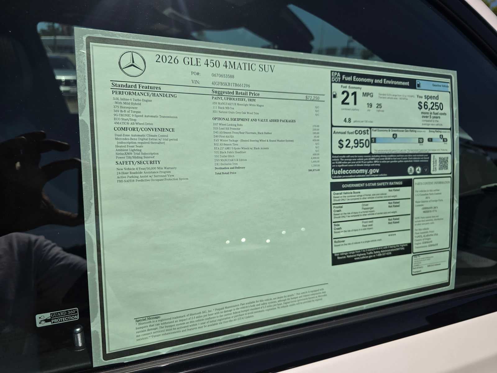 2026 Mercedes-Benz GLE 450 4MATIC® SUV