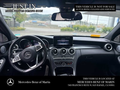 2017 Mercedes-Benz C 300 Sedan with Sport Pkg