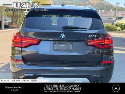 2018 BMW X3 xDrive30i xDrive30i