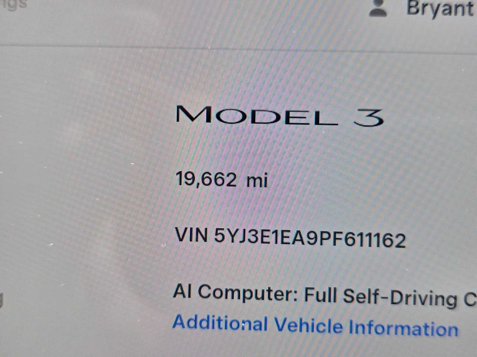 2023 Tesla Model 3 RWD