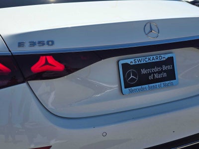 2025 Mercedes-Benz E 350 RWD Sedan