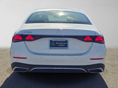2026 Mercedes-Benz E 350 RWD Sedan