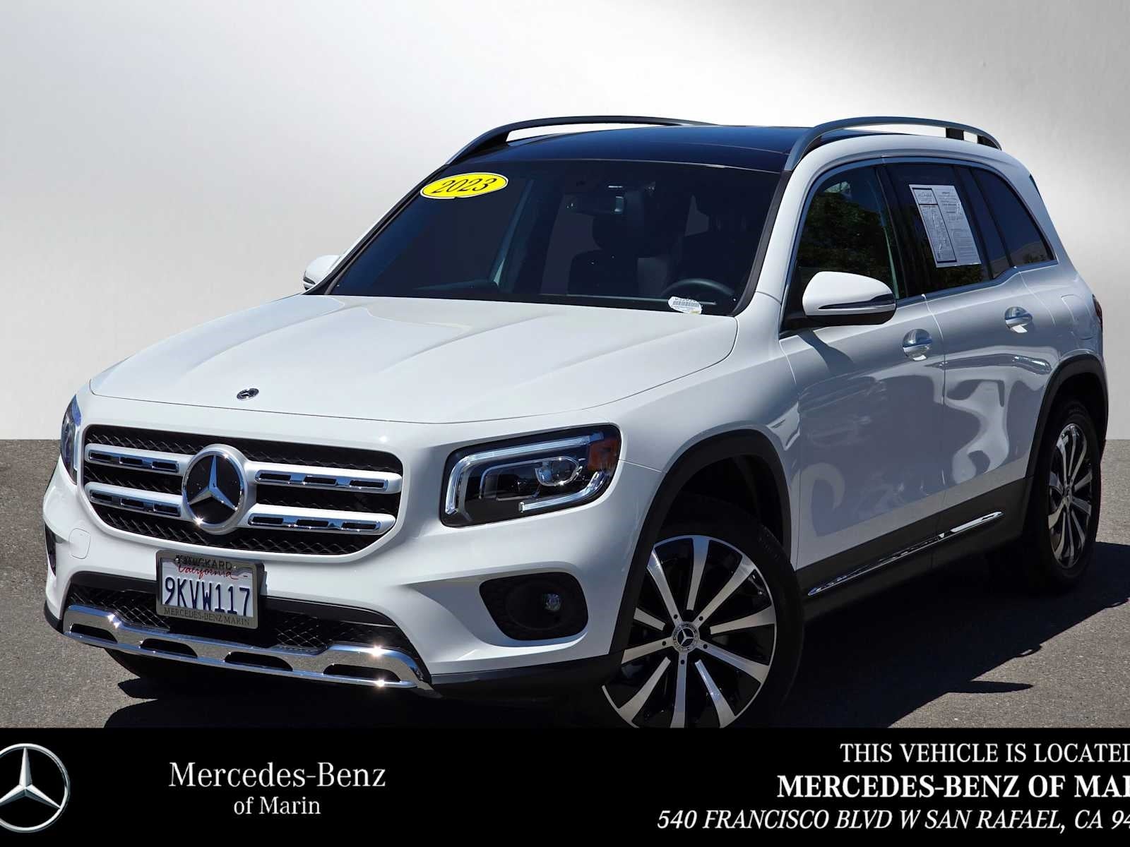 2023 Mercedes-Benz GLB 250 San Rafael CA | Mercedes-Benz of Marin  W1N4M4GB4PW329241
