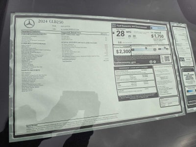 2024 Mercedes-Benz GLB GLB 250