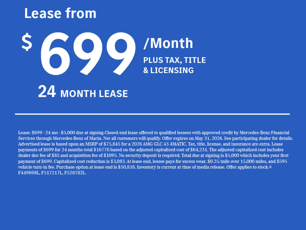 2026 Mercedes-Benz AMG® GLC 43 4MATIC® Coupe