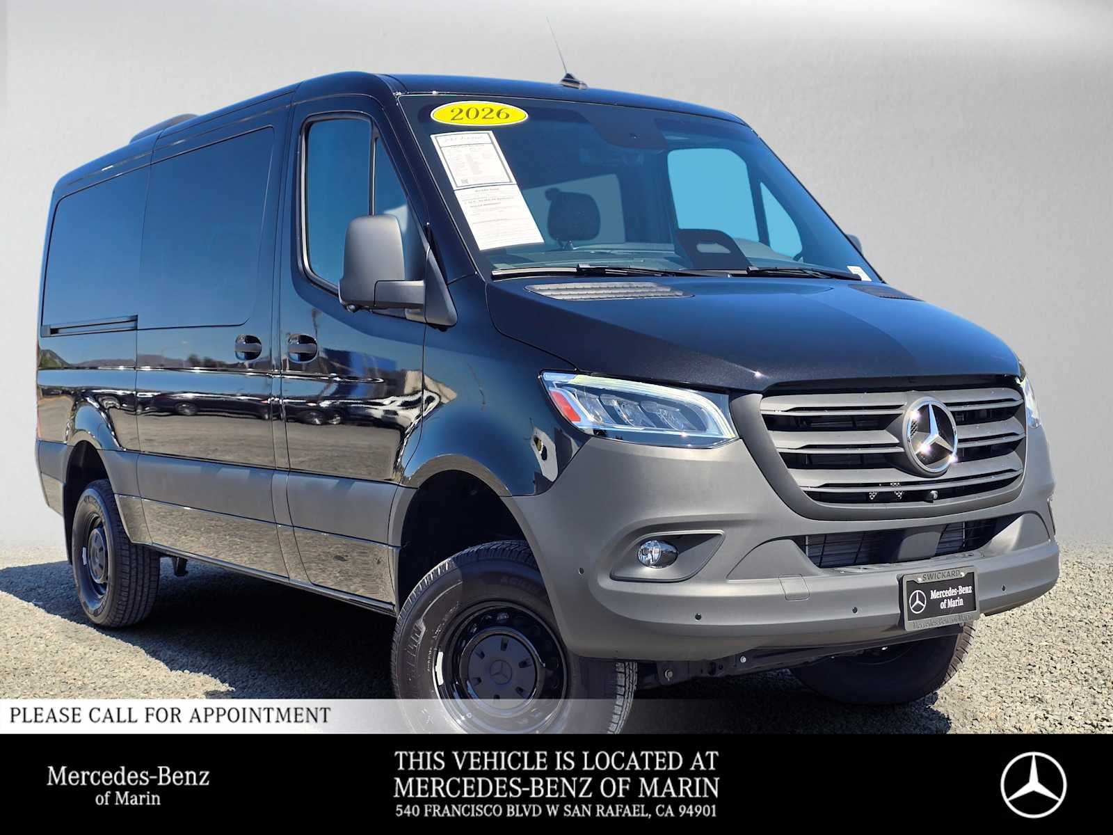 2026 Mercedes-Benz Sprinter Passenger Van 2500 Standard Roof I4 Diesel HO 144 AWD