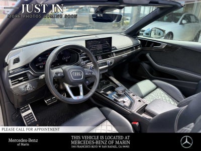 2022 Audi S5 Cabriolet Premium Plus