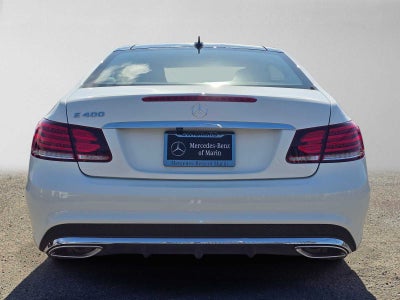 2017 Mercedes-Benz E 400 RWD Coupe