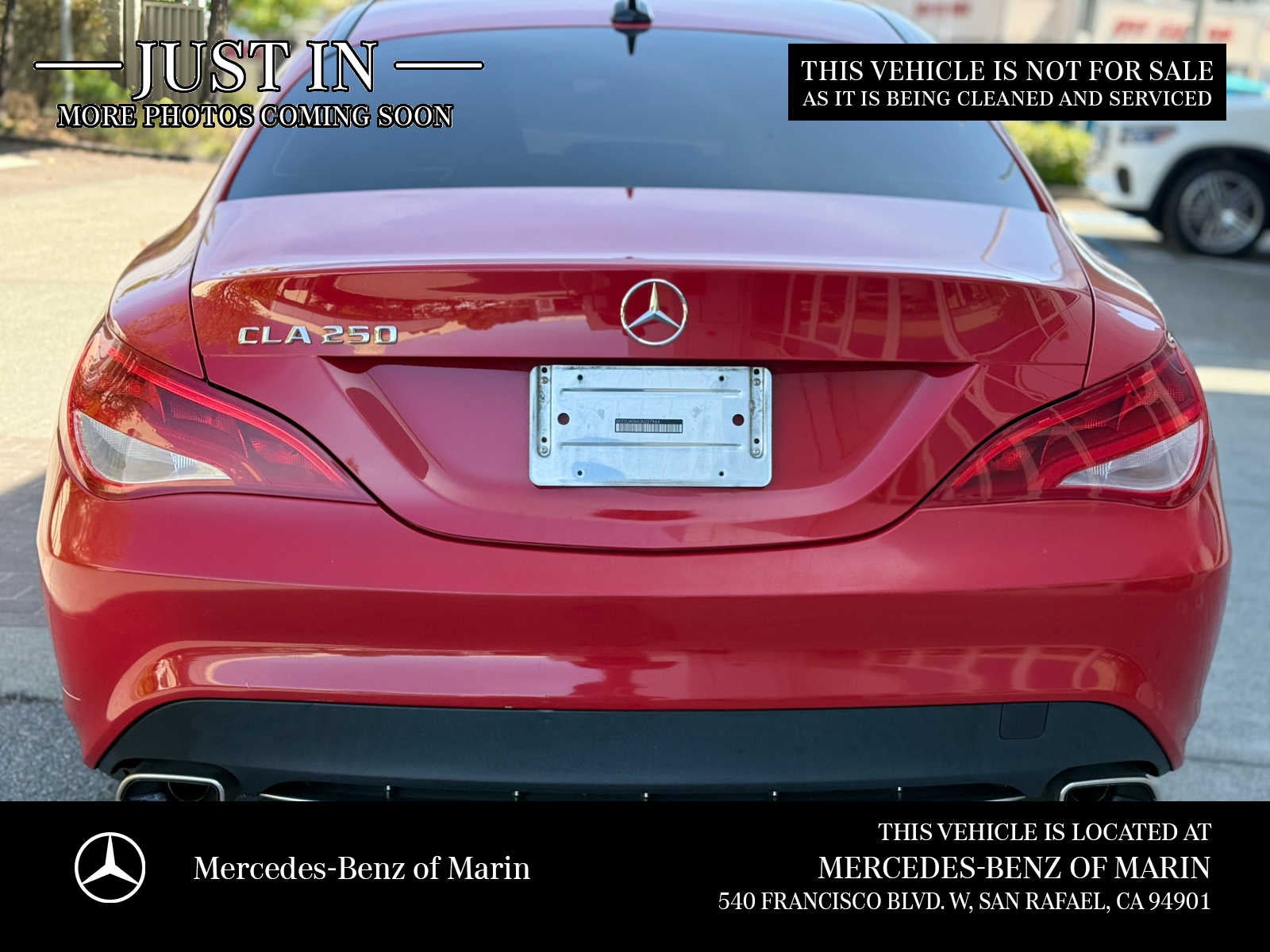 2016 Mercedes-Benz CLA 250 4dr Sdn FWD