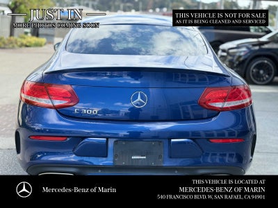 2018 Mercedes-Benz C 300 Coupe