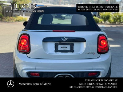 2019 MINI Convertible Cooper S