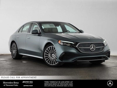 2027 Mercedes-Benz E 350 RWD Sedan