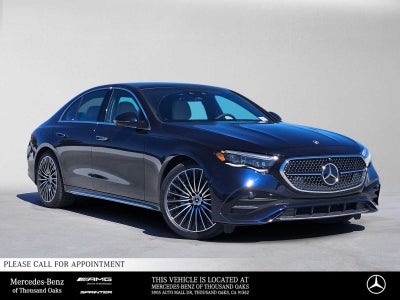 2026 Mercedes-Benz E 350 RWD Sedan