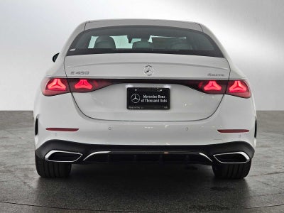 2026 Mercedes-Benz E 450 4MATIC® Sedan