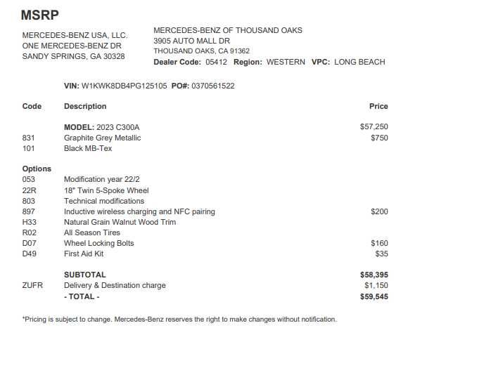 2023 Mercedes-Benz C 300 Cabriolet