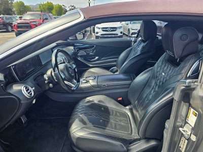 2017 Mercedes-Benz S 550 Cabriolet