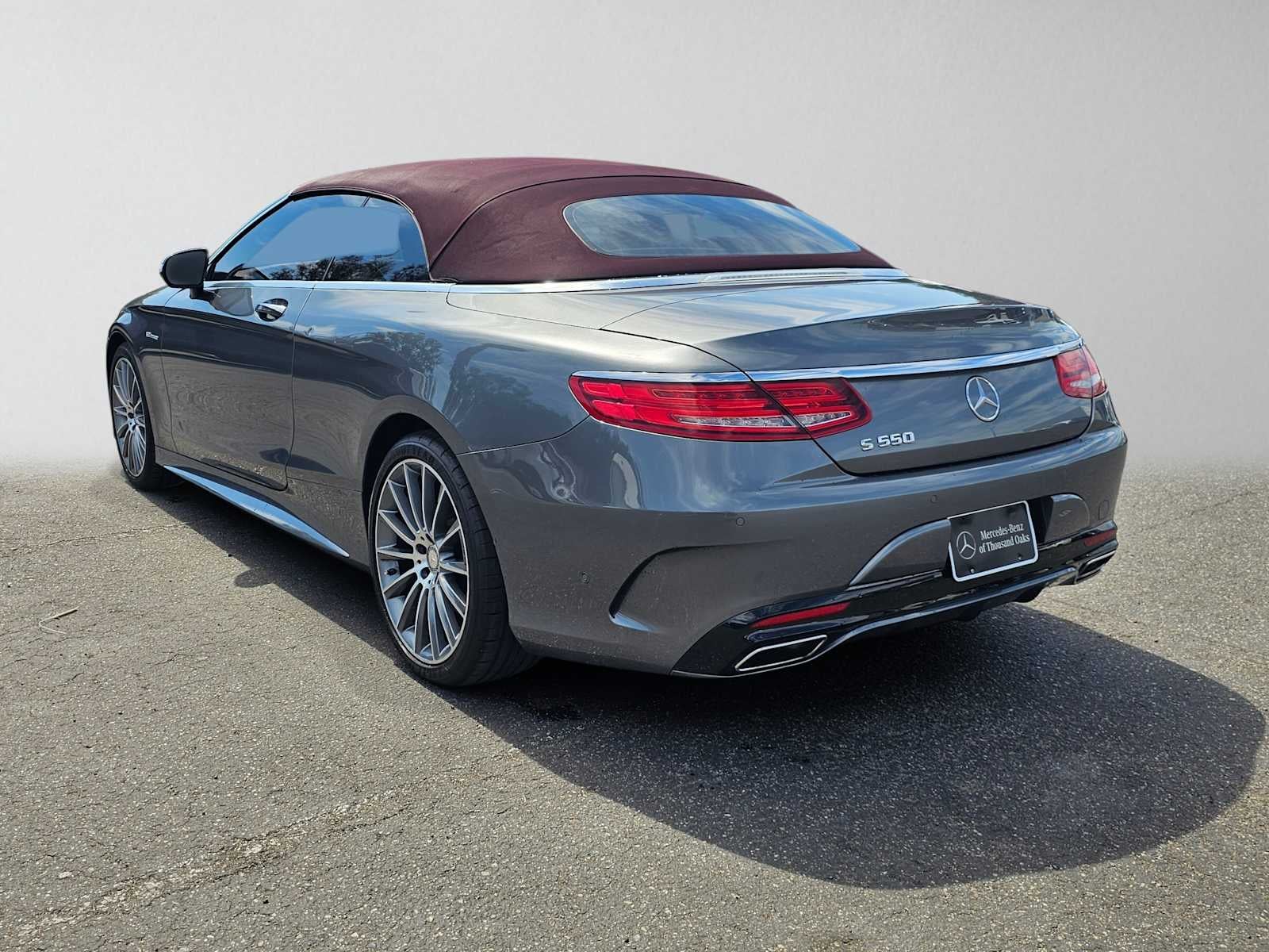 2017 Mercedes-Benz S 550 Cabriolet