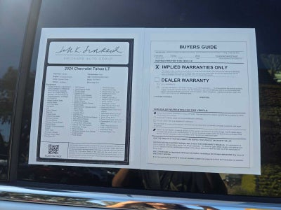 2024 Chevrolet Tahoe LT