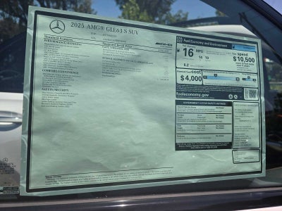 2025 Mercedes-Benz AMG® GLE 63 AMG® GLE 63 S