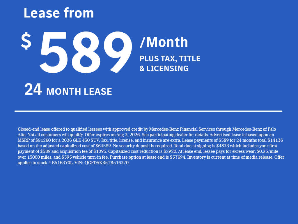2026 Mercedes-Benz GLE 450 4MATIC® Coupe