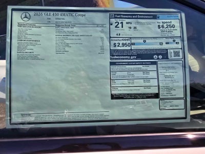 2026 Mercedes-Benz GLE 450 GLE 450