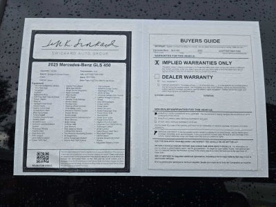 2025 Mercedes-Benz GLS 450 4MATIC® SUV