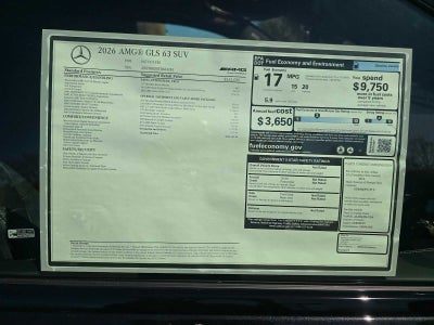 2026 Mercedes-Benz AMG® GLS 63 AMG® GLS 63