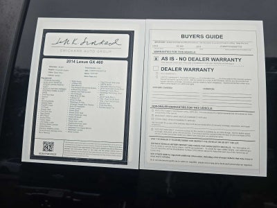 2014 Lexus GX 460 4WD 4dr