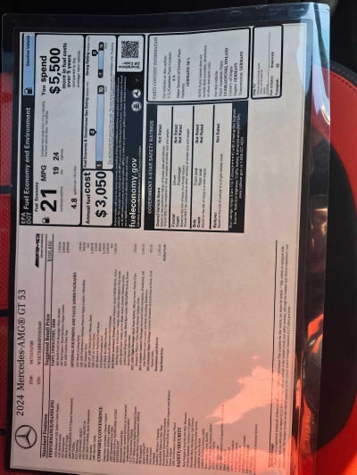 2024 Mercedes-Benz AMG® GT AMG® GT 53