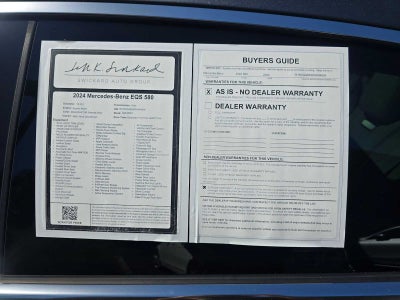 2024 Mercedes-Benz EQS 580 4MATIC® Sedan