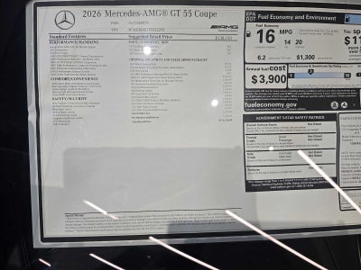 2026 Mercedes-Benz AMG® GT Coupe